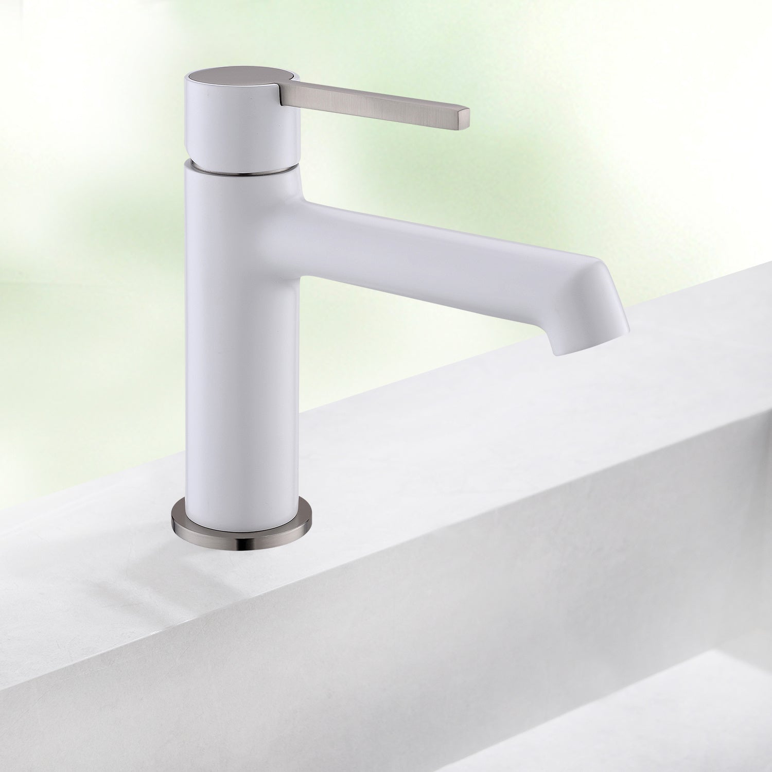 Modern bathroom faucet single hole faucet in Black