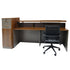Modern Design Wholesale Front Wood Office Furniture Counter Reception Desk