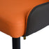 Modern PU sponge-filled dining chair, solid wood metal legs, suitable for restaurants, living rooms and rooms-(Set of 2)