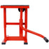Motorcycle Dirt Bike Stands and Lifts Jack Stand Steel Lift 11"-16.5" Adjustable Height 330 LBS Load Capacity Heavy Duty Steel Red