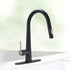 New Kitchen Single Handle pull-out faucet, stainless steel kitchen faucet with pull-out sprayer in Black