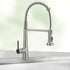 New Kitchen Single Handle pull-out faucet, stainless steel kitchen faucet with pull-out sprayer in Black