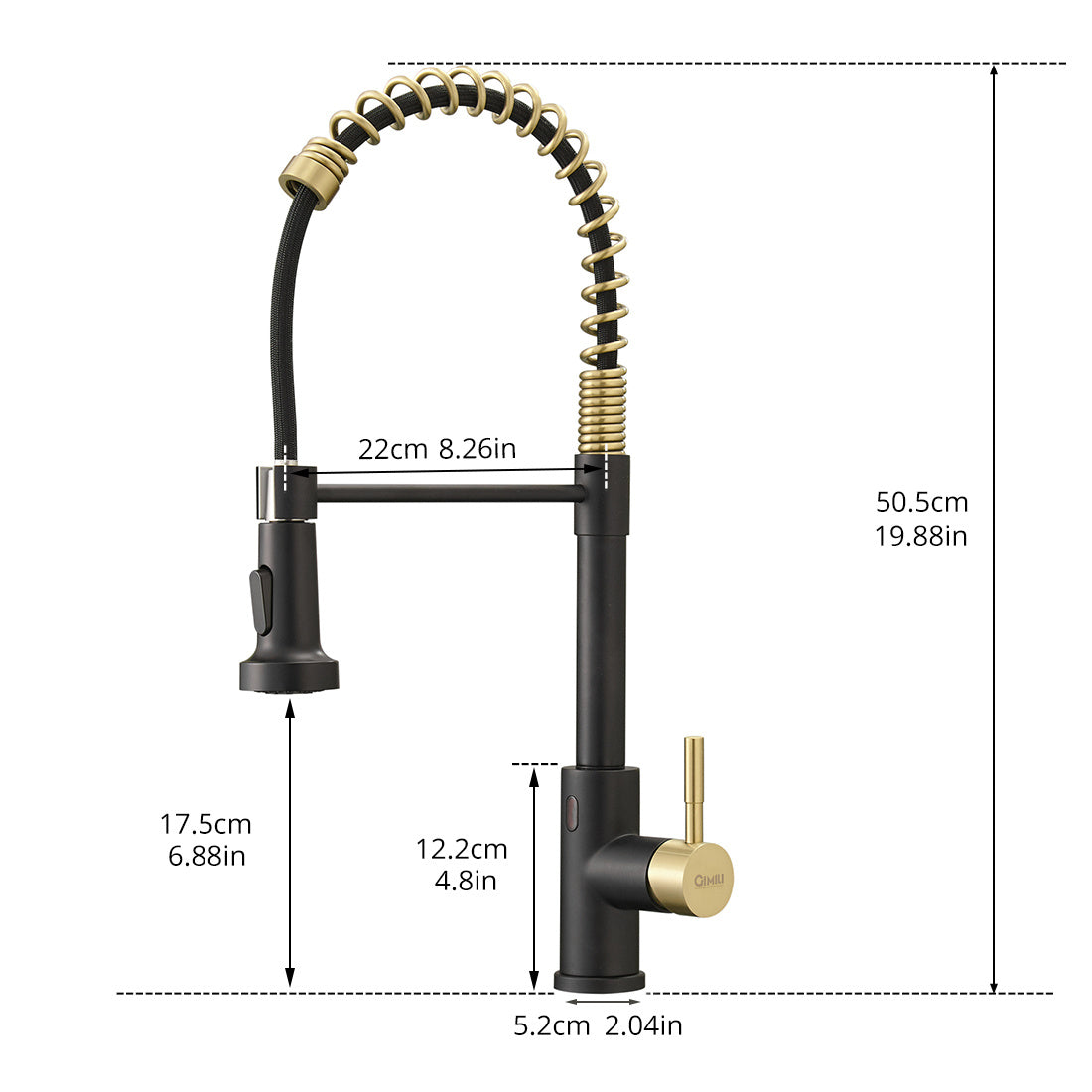 New sensor kitchen faucet Single Handle Pull-Down Sprayer Kitchen Faucet
