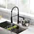 New Single Handle LED kitchen faucet with pull-down kitchen faucet in Black