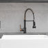 New Single Handle Pull-Down Sprayer LED Kitchen Faucet