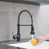 New Single Handle Pull-Down Sprayer LED Kitchen Faucet
