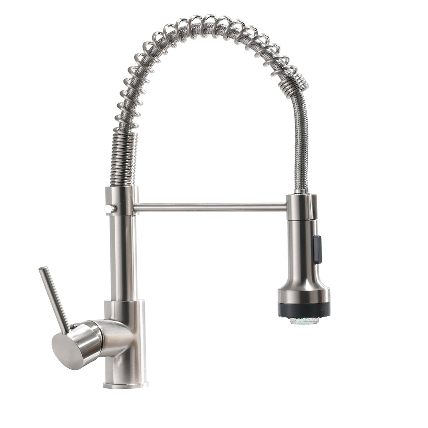 New Single Handle Pull-Down Sprayer LED Kitchen Faucet