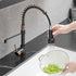 New Single Handle Pull-Down Sprayer LED Kitchen Faucet