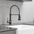 New Single Handle Pull-Down Sprayer LED Kitchen Faucet