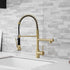 New Standard Single Handle kitchen faucet with pull-down kitchen faucet in Brushed Nickel