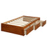 Orisfur. Twin Size Platform Storage Bed with 3 Drawers RT