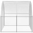 Outdoor Chicken Coop 9.8'x19.7'x6.6' Galvanized Steel