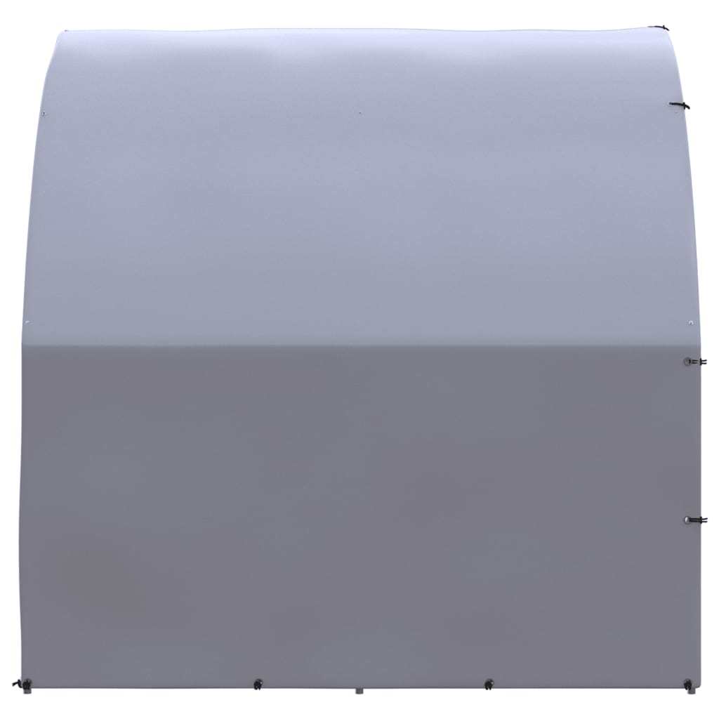 Outdoor Chicken Coop 9.8'x19.7'x6.6' Galvanized Steel