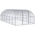 Outdoor Chicken Coop 9.8'x19.7'x6.6' Galvanized Steel