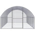 Outdoor Chicken Coop 9.8'x19.7'x6.6' Galvanized Steel
