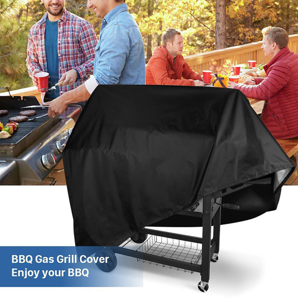 Outdoor Indoor Grill Protector Rainproof Dustproof UV Protection Big BBQ Cover - WoodPoly.com
