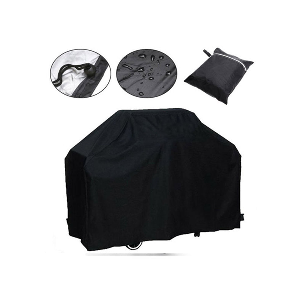 Outdoor Indoor Grill Protector Rainproof Dustproof UV Protection Big BBQ Cover - WoodPoly.com