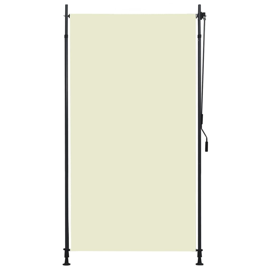 Outdoor Roller Blind 47.2"x106.3" Cream - WoodPoly.com