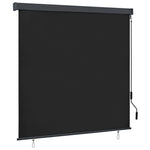 Outdoor Roller Blind 63"x98.4" Anthracite - WoodPoly.com