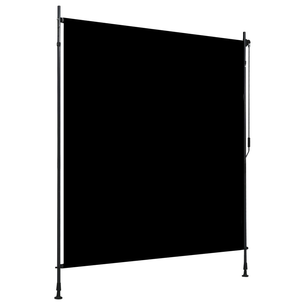 Outdoor Roller Blind 78.7"x106.3" Anthracite - WoodPoly.com