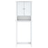Over-the-Toilet Storage BERG White 23.6"x10.6"x64.8" Solid Wood