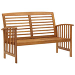 Patio Bench 46.9" Solid Acacia Wood - WoodPoly.com