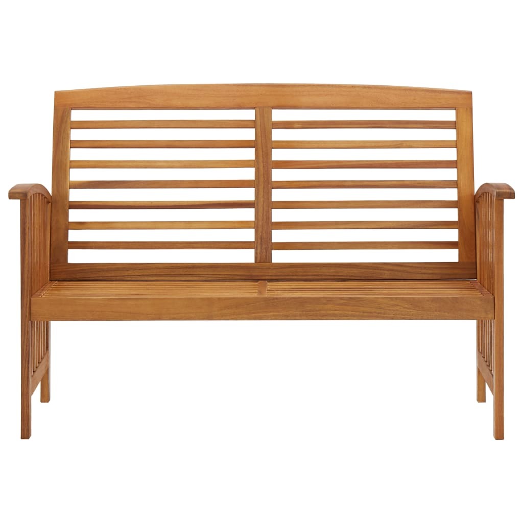 Patio Bench 46.9" Solid Acacia Wood - WoodPoly.com