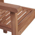 Patio Chairs 4 pcs with Green Cushions Solid Teak Wood - WoodPoly.com