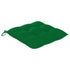 Patio Chairs 4 pcs with Green Cushions Solid Teak Wood - WoodPoly.com
