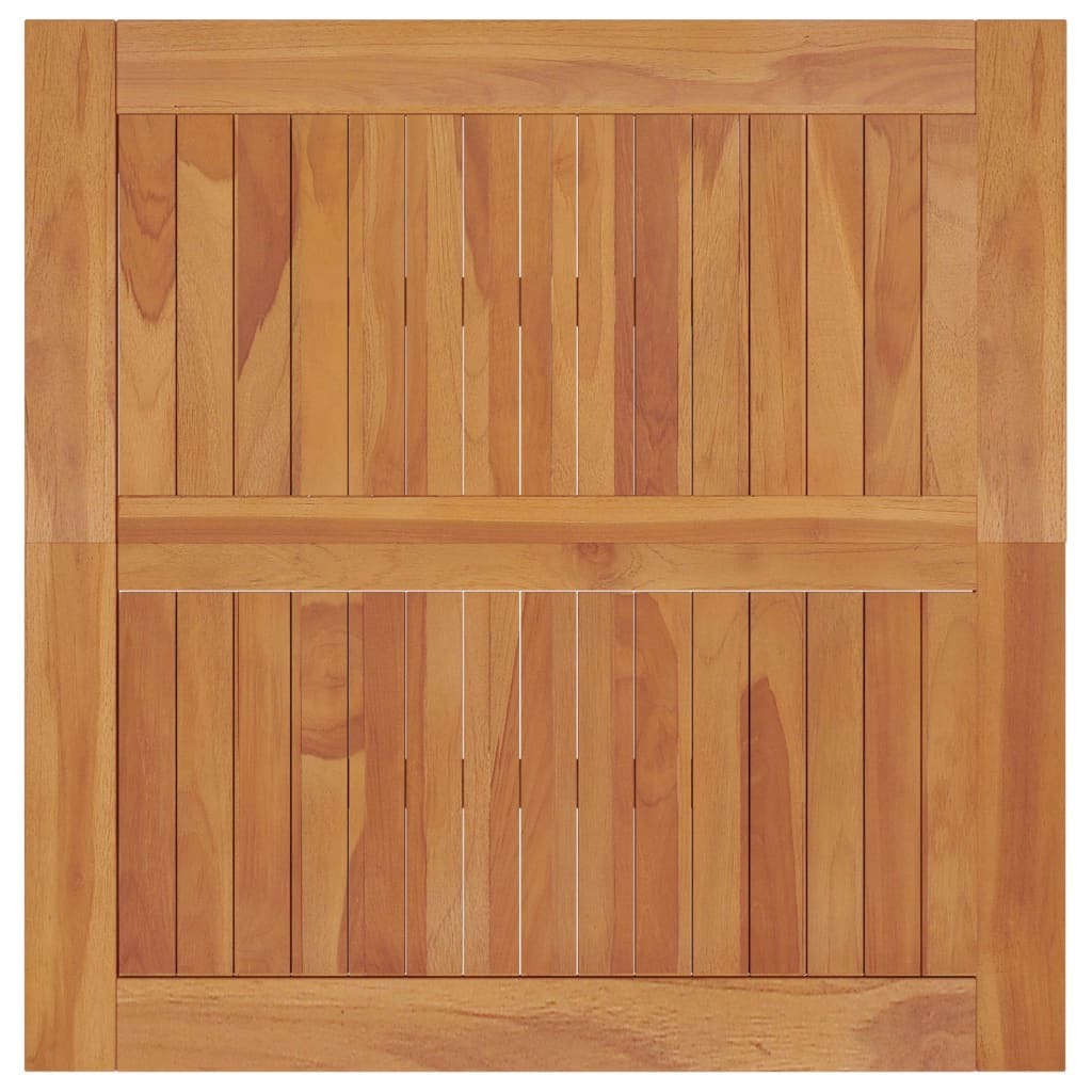 Patio Dining Table 33.5"x33.5"x29.5" Solid Wood Teak