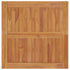 Patio Dining Table 33.5"x33.5"x29.5" Solid Wood Teak