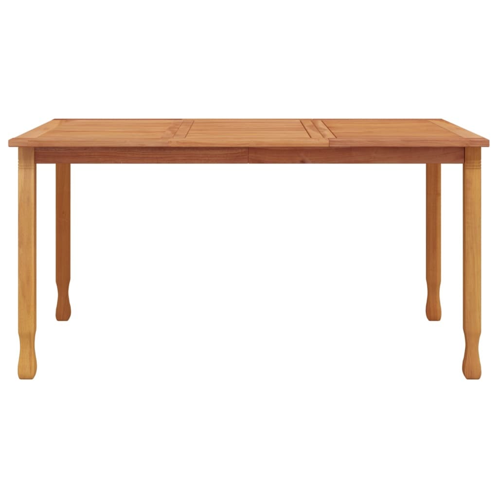 Patio Dining Table 59.1"x35.4"x29.5" Solid Wood Teak