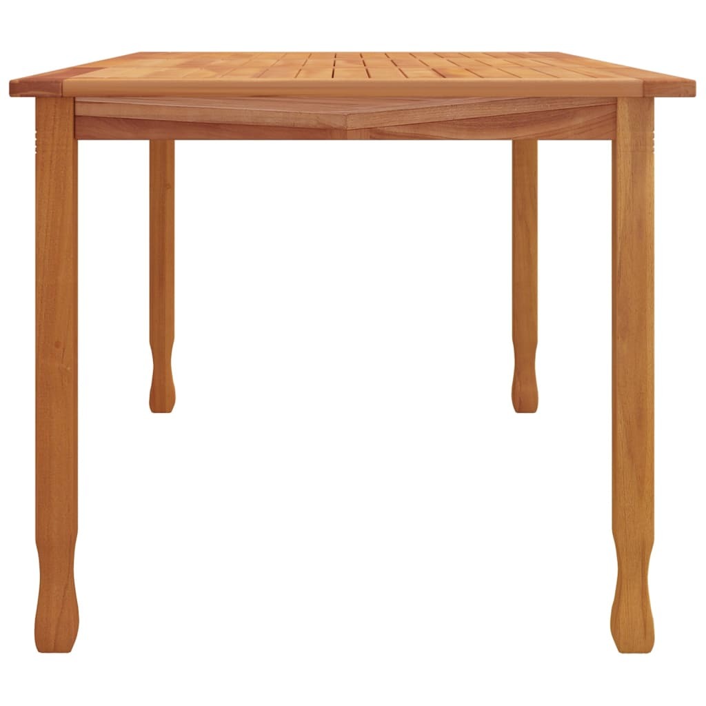 Patio Dining Table 59.1"x35.4"x29.5" Solid Wood Teak