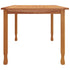 Patio Dining Table 59.1"x35.4"x29.5" Solid Wood Teak
