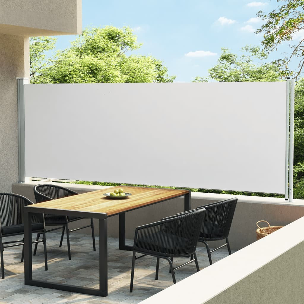 Patio Retractable Side Awning 236.2