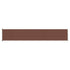 Patio Retractable Side Awning 46.1"x236.2" Brown