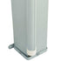 Patio Retractable Side Awning 46.1"x236.2" Brown