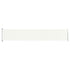 Patio Retractable Side Awning 46.1"x236.2" Cream