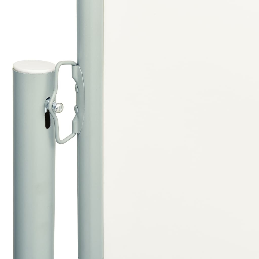 Patio Retractable Side Awning 46.1"x236.2" Cream