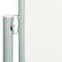 Patio Retractable Side Awning 46.1"x236.2" Cream