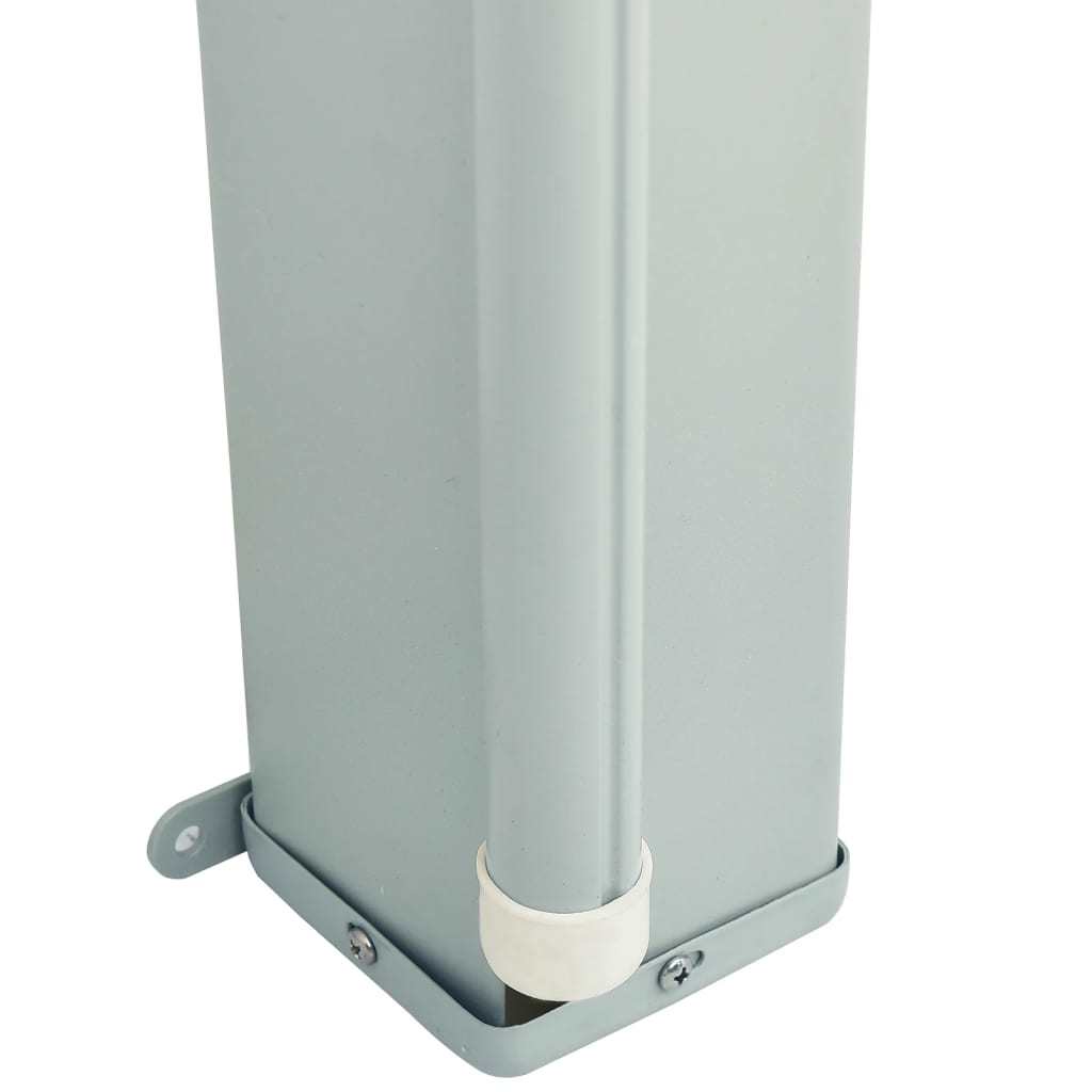 Patio Retractable Side Awning 46.1"x236.2" Cream