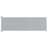 Patio Retractable Side Awning 78.7"x236.2" Gray