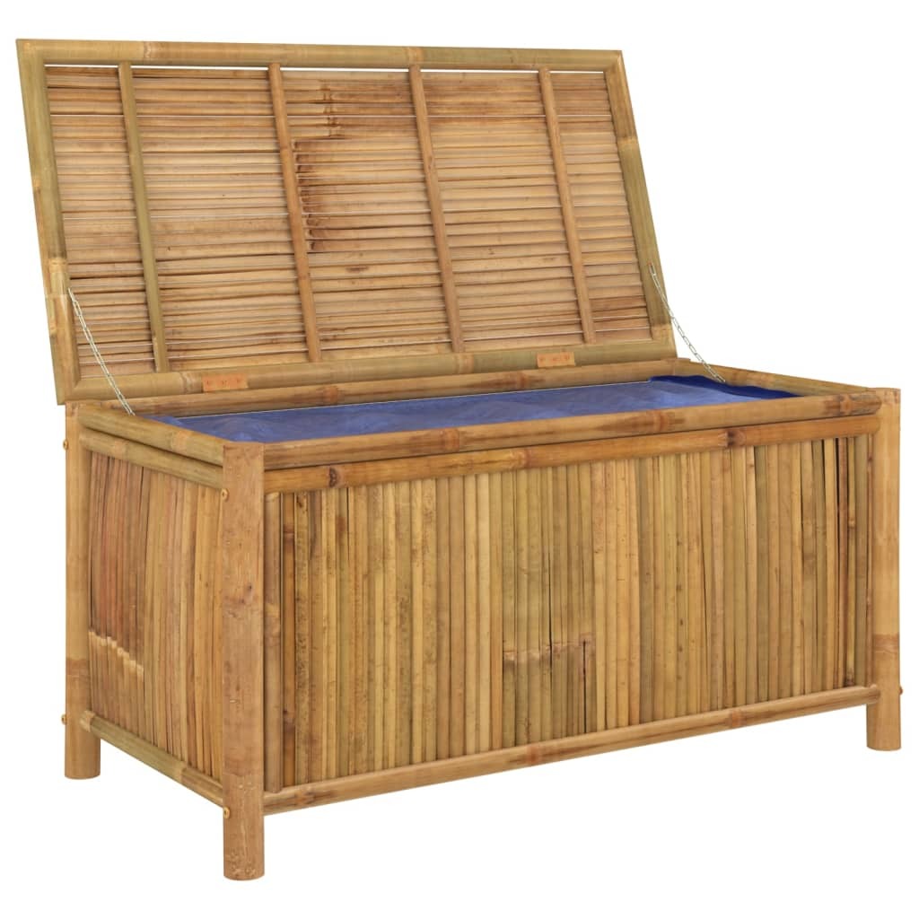 Patio Storage Box 43.3"x20.5"x21.7" Bamboo