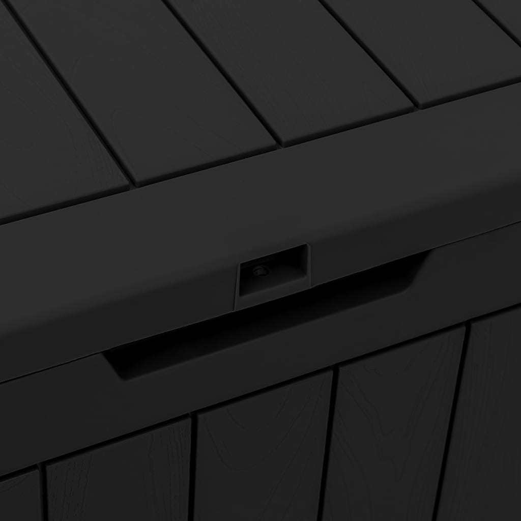 Patio Storage Box Black 21.9