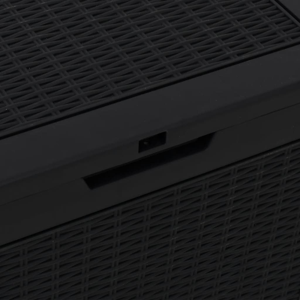 Patio Storage Box Black 21.9