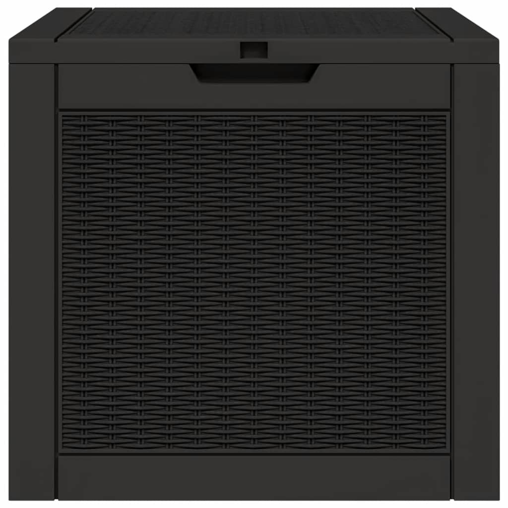 Patio Storage Box Black 21.9
