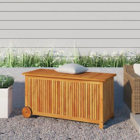 Patio Storage Box with Wheels 44.5