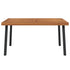 Patio Table 59.1"x35.4"x29.5" Solid Wood Acacia