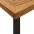 Patio Table 59.1"x35.4"x29.5" Solid Wood Acacia