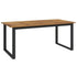 Patio Table with U-shaped Legs 70.9"x35.4"x29.5" Solid Wood Acacia